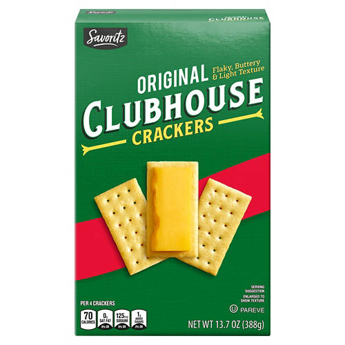 Savoritz Clubhouse Crackers, 13.7 oz